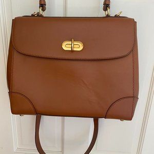 Ralph Lauren Tiffin 33 Satchel Handbag